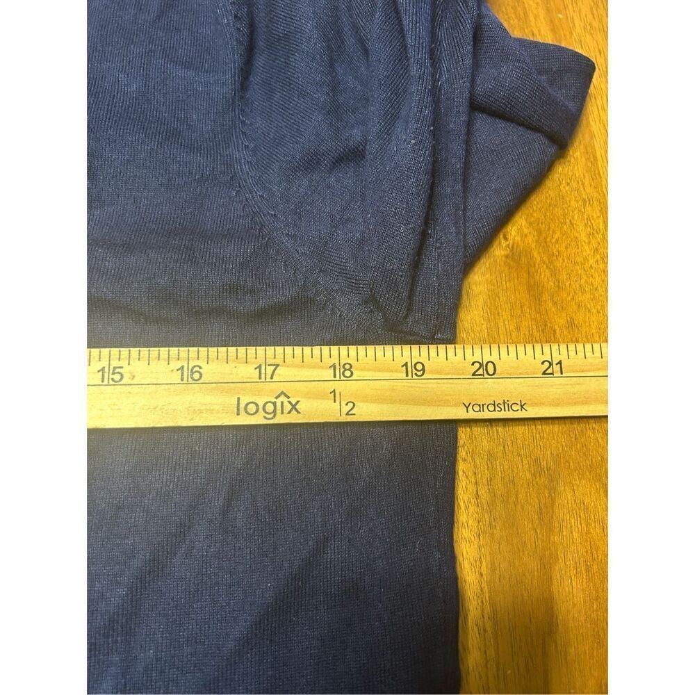 Philosophy Republic Sweater Women’s Size XL Cardigan Navy Silver Toggles - Picture 6 of 7